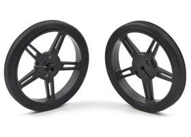 Pololu wheel 70x8mm pair - black